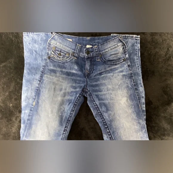 True religion relax skinny jeans, these jeans are in great condition,size 28 - Picture 2 of 4
